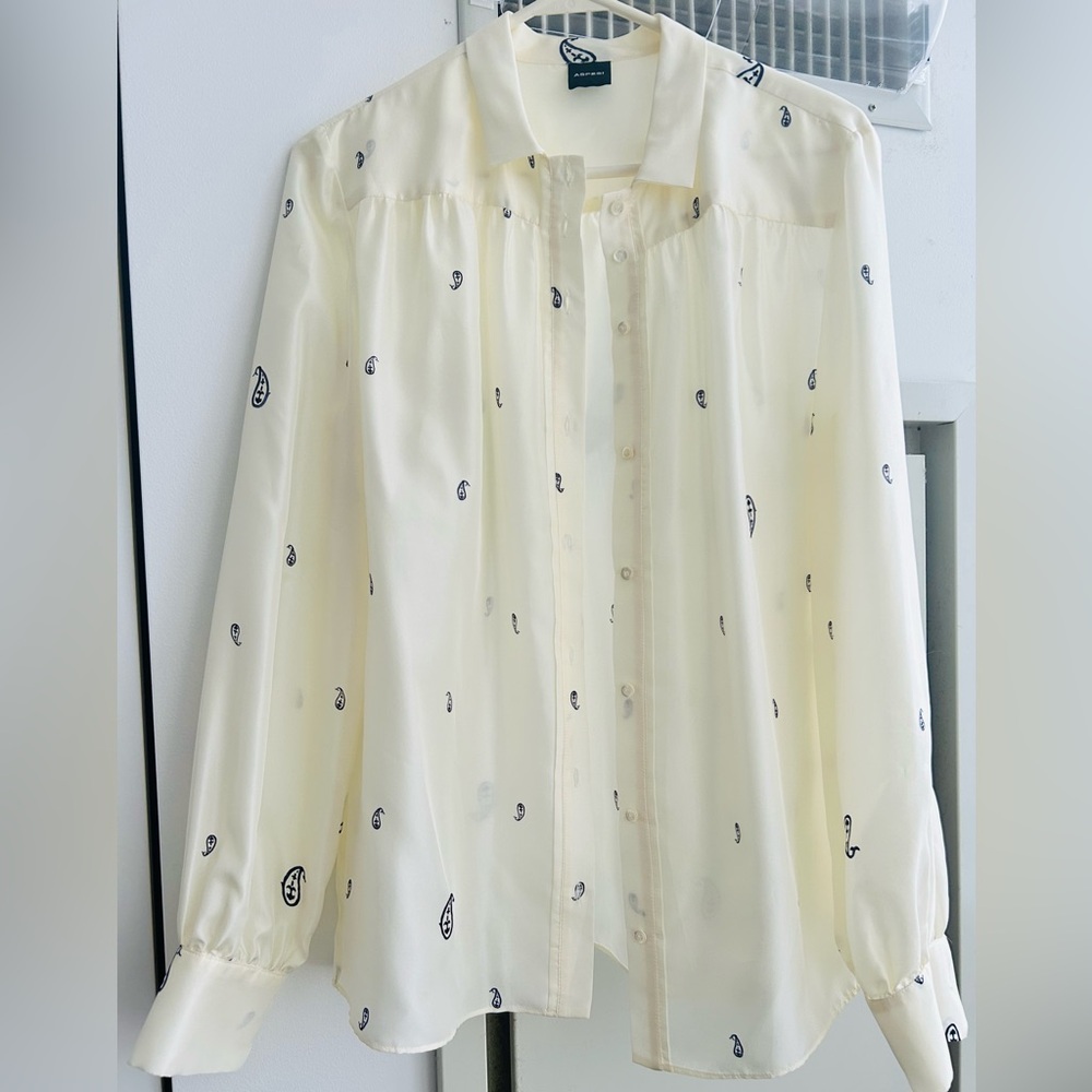 Brand new ASPESI silk shirt